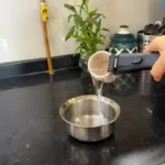 Black detachable pan handle — view 3
